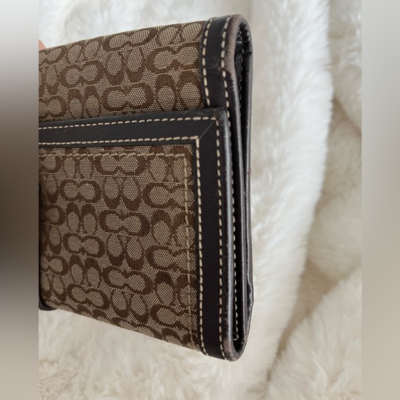 Brown Coach Wallet - Picture 2 of 5